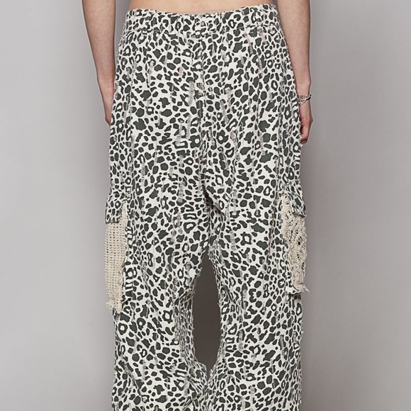 New POL Clothing Distressed Joggers Womens Sweatpants Oversized Denim Pants Love - Picture 8 of 8